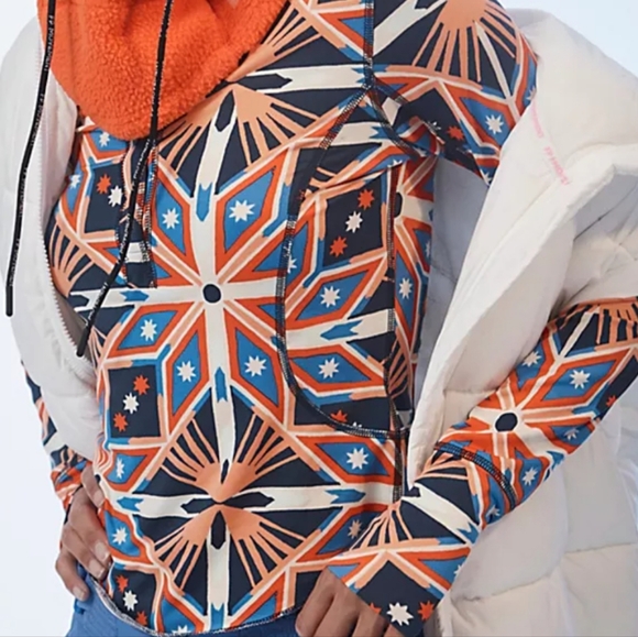 Free People Movement Fireside Printed Long-Sleeve Layer - Picture 2 of 3